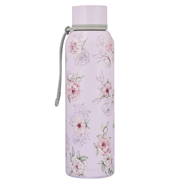 Blessed Is She Purple Stainless Steel Water Bottle - Image 4