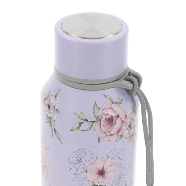 Blessed Is She Purple Stainless Steel Water Bottle - Image 3