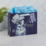 Grace Large Landscape Gift Bag with Gift Tag - Image 2