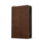 NLT Filament Thinline Reference Bible, Rustic Brown With Zip (Imitation Leather) - Image 3