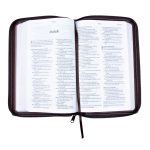 NLT Filament Thinline Reference Bible, Rustic Brown With Zip (Imitation Leather) - Image 5