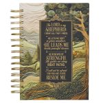 The Lord Is My Shepherd Hardcover Large Wirebound Journal - Image 3