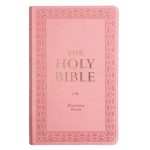 KJV Pink Faux Leather Bible Giant Print - Image 8