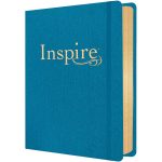NLT Blue Faux Leather Hardcover Inspire Bible - Image 5