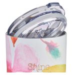 Shine Your Light Pink Daisies Stainless Steel Mug - Image 10