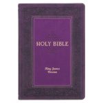 KJV Purple Faux Leather Flexcover Study Bible Large Print - Image 8