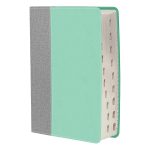 CSB Lifeway Women's Bible Indexed Gray / Mint (Imitation Leather) - Image 2