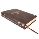 NLT Dark Brown Faux Leather Thumb Indexed Spiritual Growth Bible - Image 11