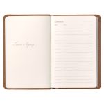 Leatherpress Biscotti Tan Genuine African Leather Pocket Journal - Image 10