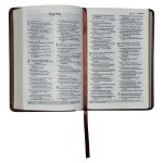 NLT Brown Faux Leather Flexcover Compact Bible - Image 13