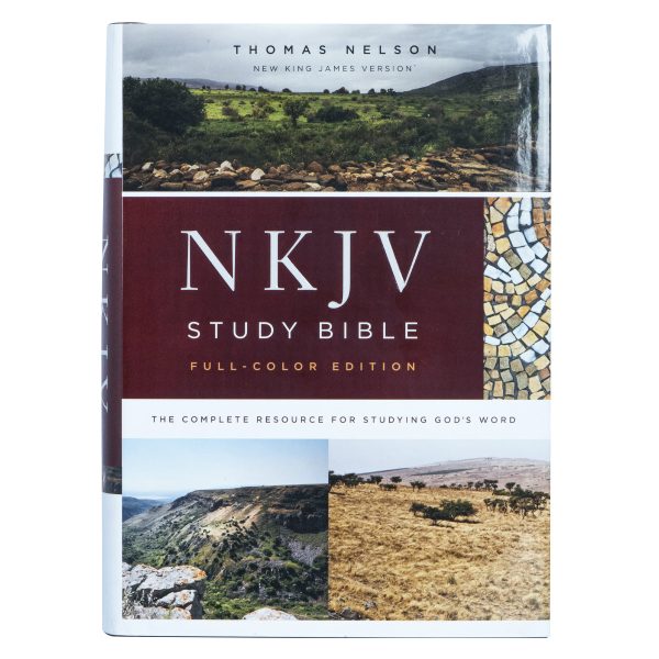 NKJV Study Bible Red Letter Complete Full Color (Comfort Print)(Hardcover) - Image 1