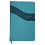 NIV Teal Imitation Leather Premium Gift Bible Red Letter Comfort Print - Image 6