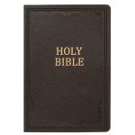 KJV Brown Faux Leather Bible Super Giant Print Red Letter - Image 8