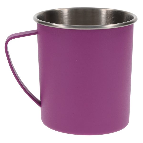 She Is Clothed with Strength and Dignity Stainless Steel Camp Style Mug - Image 4