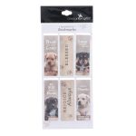 Puppies Six-Piece Magnetic Bookmark Set - Image 3