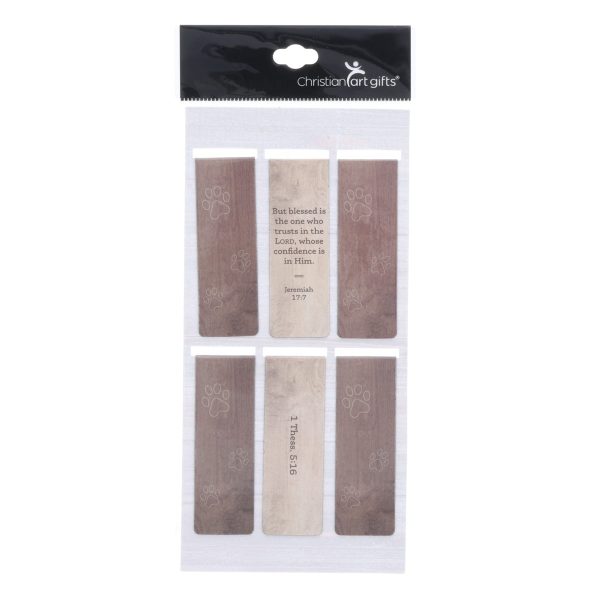 Puppies Six-Piece Magnetic Bookmark Set - Image 4