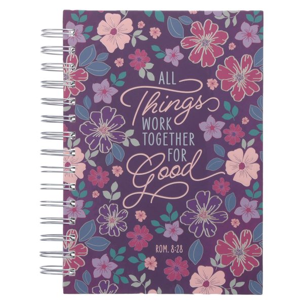All Things Work Together for Good Hardcover Wirebound Journal - Image 2