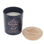 A Sweet Friendship Refreshes the Soul Lotus Blossom Scented Candle with Bamboo Lid - Image 8