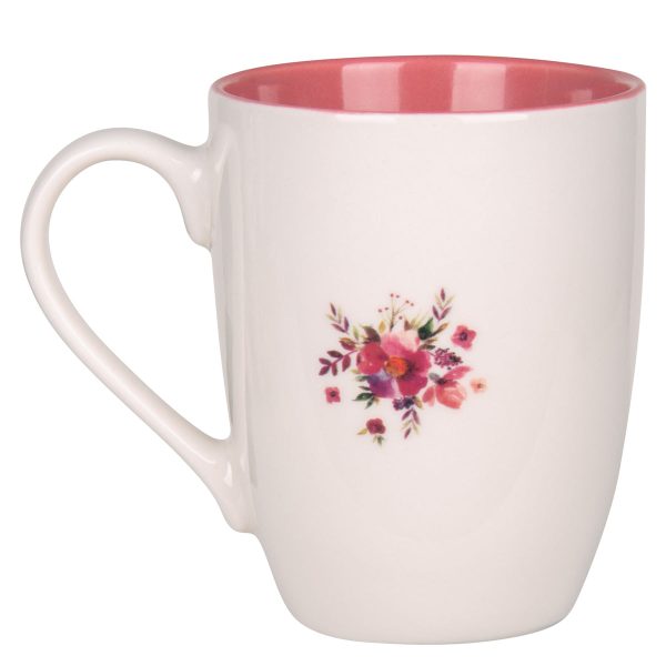 Hoop Maak Alles Weer Nuut Afrikaans Ceramic Mug with Pink Interior - Image 4