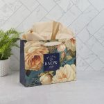 Be Still and Know Large Landscape Gift Bag with Gift Tag - Image 4