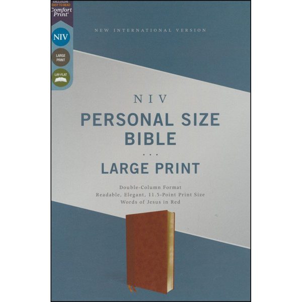 NIV Personal Size Bible Large Print Brown (Comfort Print)(Imitation Leather) - Image 5