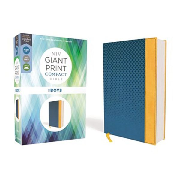 NIV Compact Giant Print Red Letter Bible For Boys Blue (Comfort Print)(Imitation Leather) - Image 6