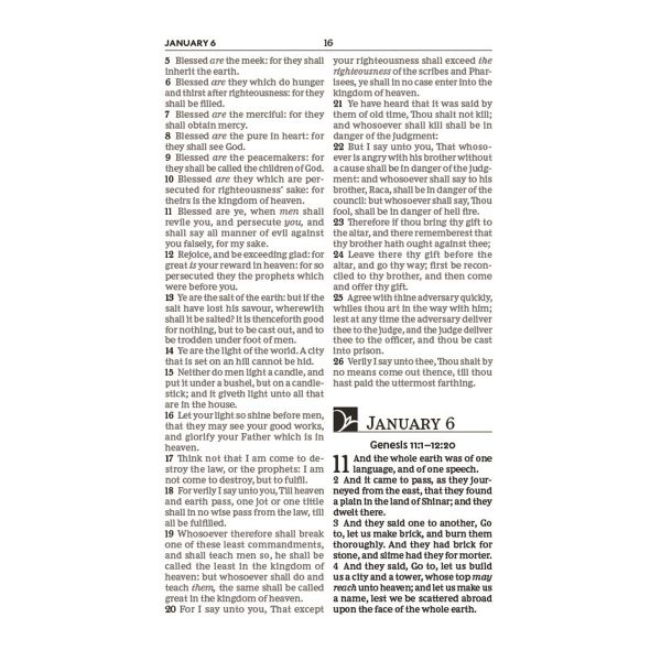 KJV Everyday Bible Red Letter Comfort Print (Hardcover) - Image 10