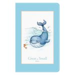 KJV Baby Blue Imitation Leather Great and Small Bible - Image 3