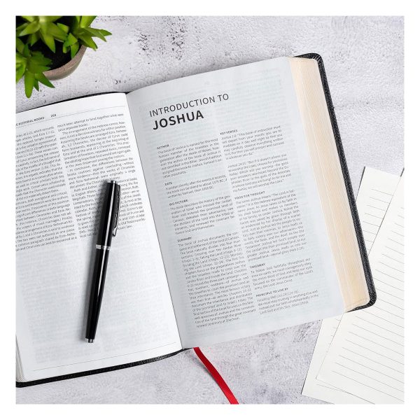CSB Black Imitation Leather Everyday Study Bible - Image 6