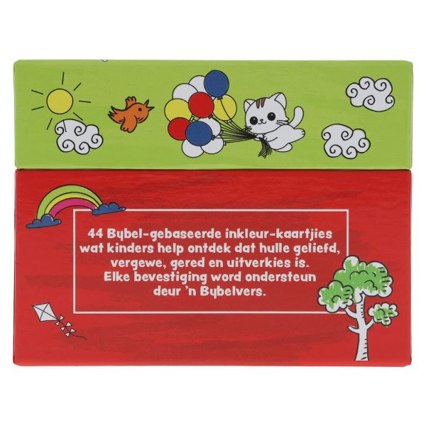 Jesus Het My Lief Afrikaans Coloring Boxed Cards for Children - Image 8