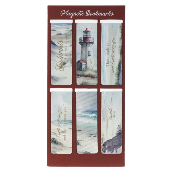 Footprints Six-Piece Magnetic Bookmark Set - Image 5