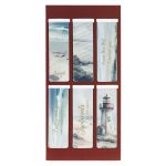 Footprints Six-Piece Magnetic Bookmark Set - Image 6