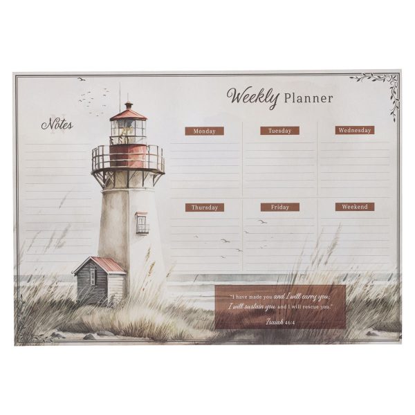 A3 Weekly Desk Planner - I Have Made You and I Will Carry You - Image 3
