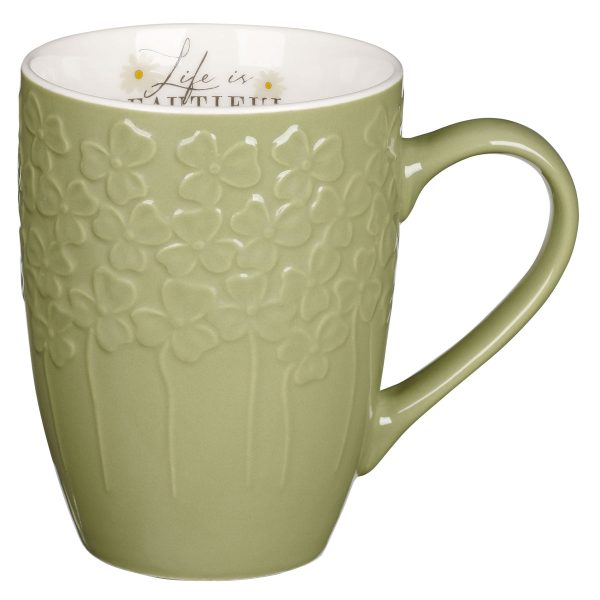 Life is Beautiful Ceramic Mug - Image 7
