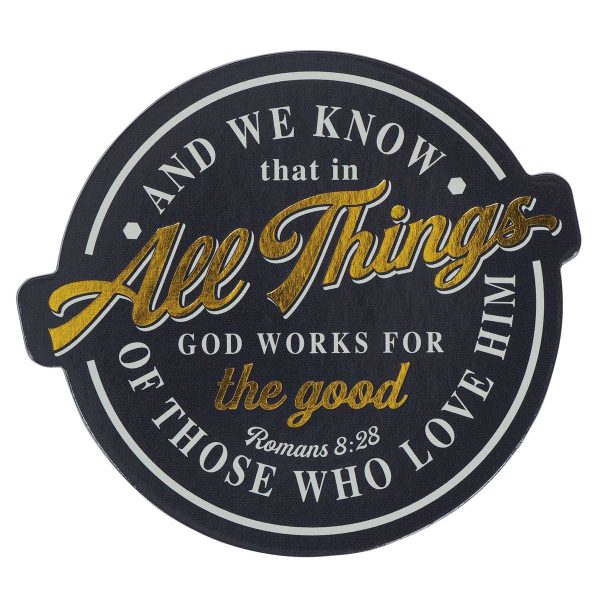 All Things God Works for the Good Magnet with a Message - Image 5