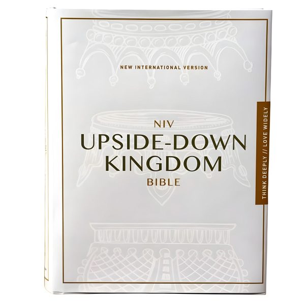 NIV Grey Hardcover Upside-Down Kingdom Bible Comfort Print - Image 11