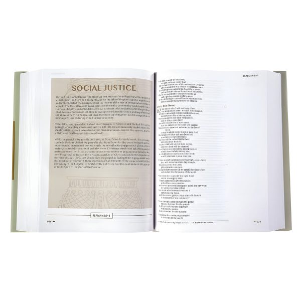 NIV Grey Hardcover Upside-Down Kingdom Bible Comfort Print - Image 14