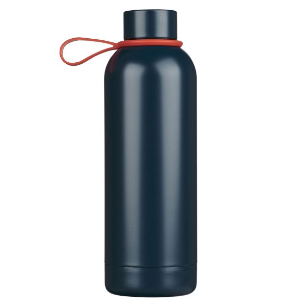 Be Strong & Courageous Navy Blue Stainless Steel Water Bottle with Decorative Sticker Sheet - Image 12