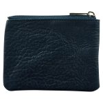 Genuine African Leather Navy Small Coin Purse - Image 13
