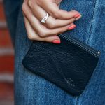 Genuine African Leather Navy Small Coin Purse - Image 17