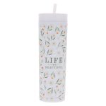 Life Is Beautiful Plastic Tumbler With Straw - Image 10