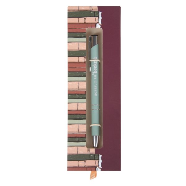 Sorry I Am Booked Boxed Set Pen - Image 5