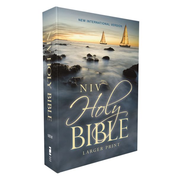 NIV Blue Paperback Economy Holy Bible Comfort Larger Print - Image 3