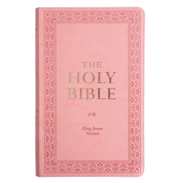 KJV Pink Faux Leather Bible Giant Print - Image 15