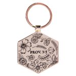 Trust in the Lord Epoxy Metal Key Ring - Image 5