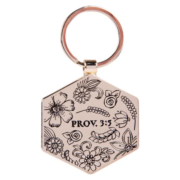 Trust in the Lord Epoxy Metal Key Ring - Image 5