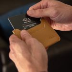 Genuine African Leather Mustard Card Holder - Image 13