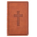 KJV Brown Faux Leather Medium Bible Giant Print - Image 13