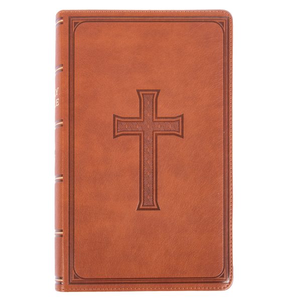 KJV Brown Faux Leather Medium Bible Giant Print - Image 13