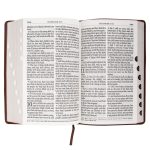 KJV Brown Faux Leather Medium Bible Giant Print - Image 19